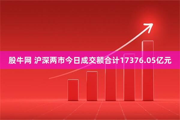股牛网 沪深两市今日成交额合计17376.05亿元